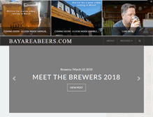 Tablet Screenshot of bayareabeers.com